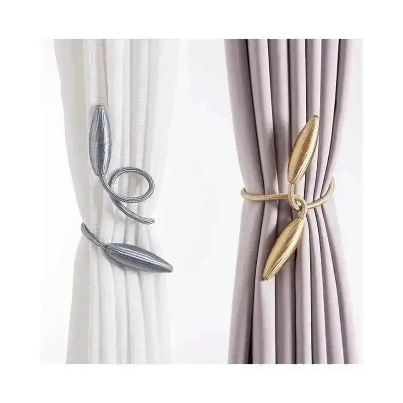 Magnetic Curtain Tieback Rope NoDrill Curtain Buckle Strap For Modern Home Decor 1