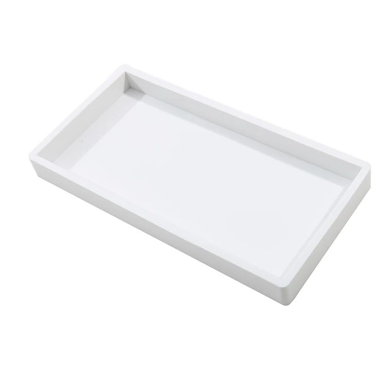 NonSlip Silicone Sink Tray Organizer For Soap Dispenser Sponge Holder Bathroom Vanity Kitchen Coun 8