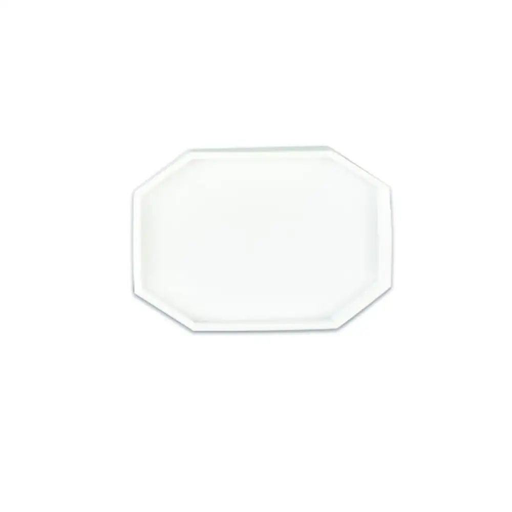 Octagonal Silicone Decorative Tray NonSlip Organizer For Kitchen Bathroom Living Room Storage 8