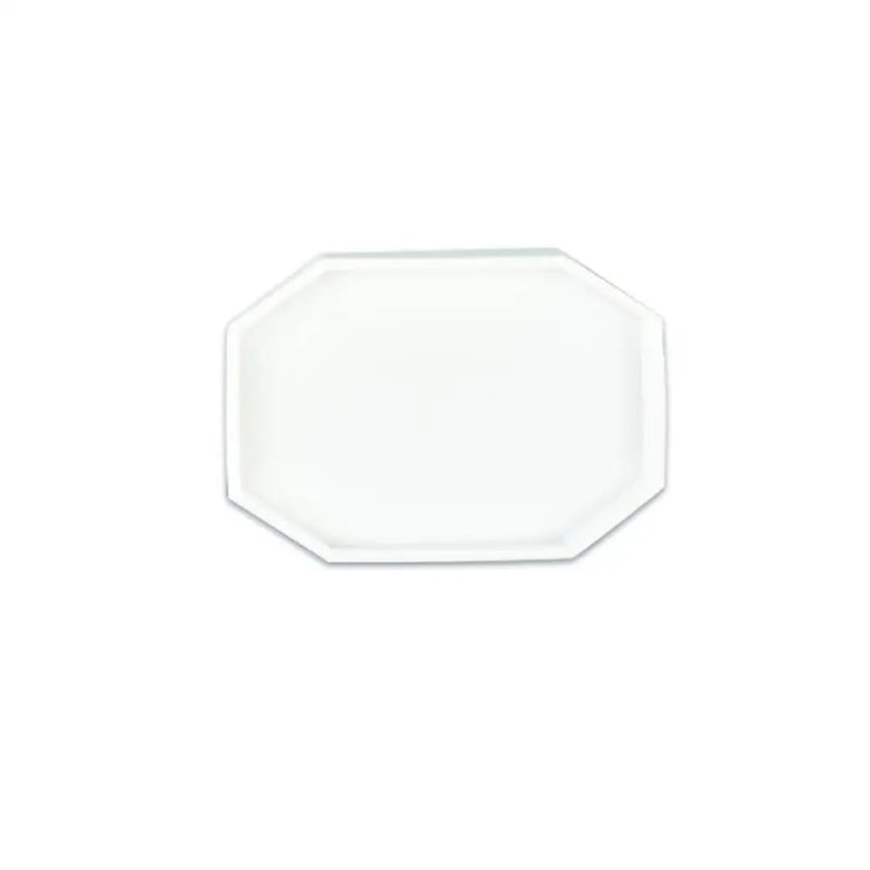 Octagonal Silicone Decorative Tray NonSlip Organizer For Kitchen Bathroom Living Room Storage 8