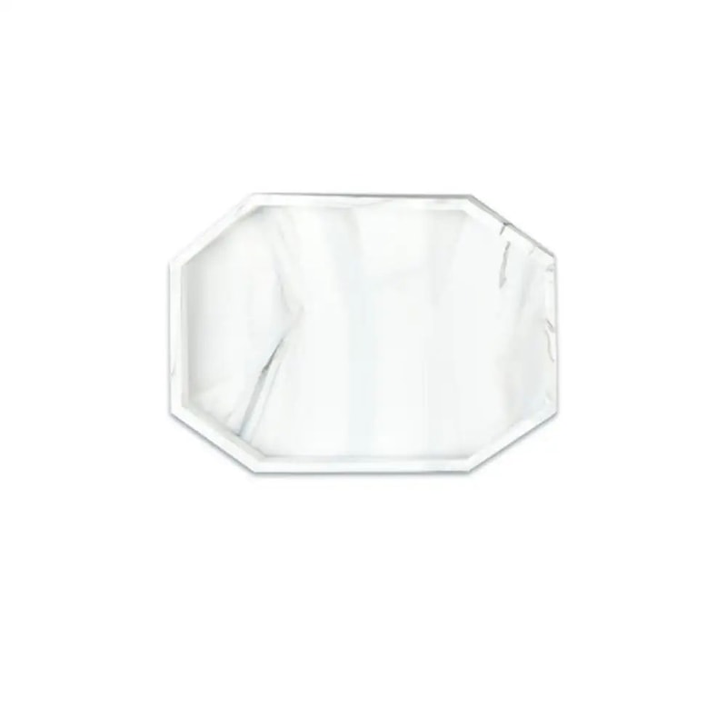 Octagonal Silicone Decorative Tray NonSlip Organizer For Kitchen Bathroom Living Room Storage 9