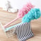 Long Handle Mesh Loofah Bath Brush Shower Body Scrubber With Soft Bubble Exfoliating Cleaner 0