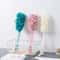 Long Handle Mesh Loofah Bath Brush Shower Body Scrubber With Soft Bubble Exfoliating Cleaner 2