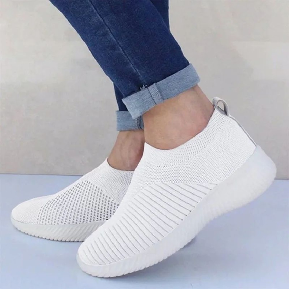 Womens Chunky Platform Sock Sneakers SlipOn Walking Shoes Casual Fashion Trainers 8