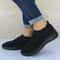 Womens Chunky Platform Sock Sneakers SlipOn Walking Shoes Casual Fashion Trainers 9