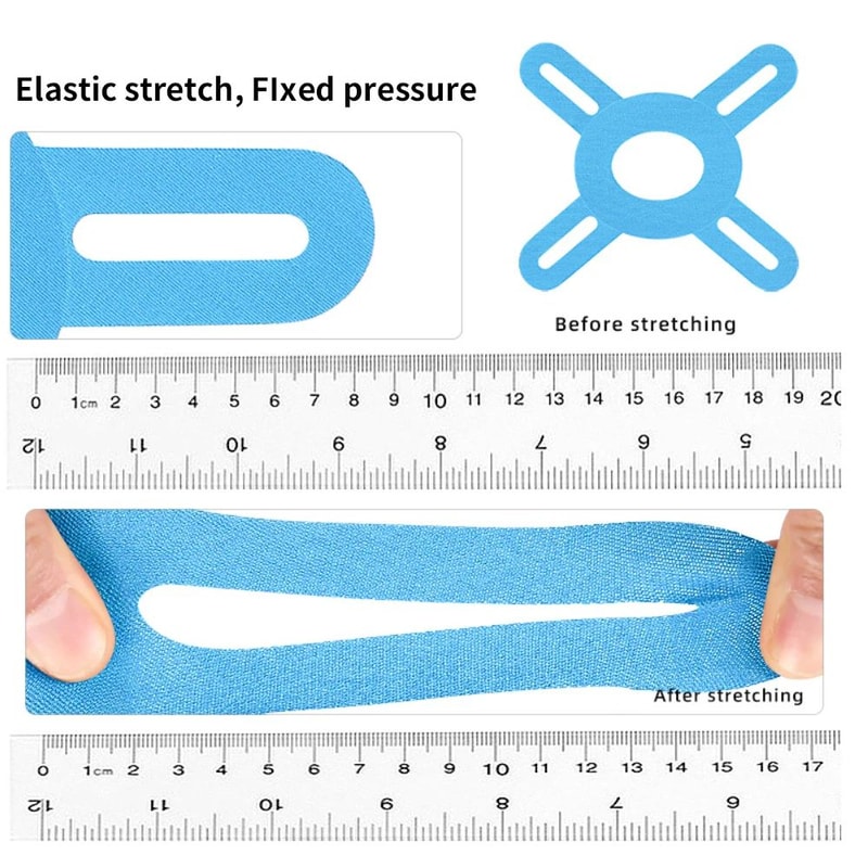 Professional Kinesiology Knee Tape PreCut YShape Muscle Support Tape For Pain Relief Sports Recov 4