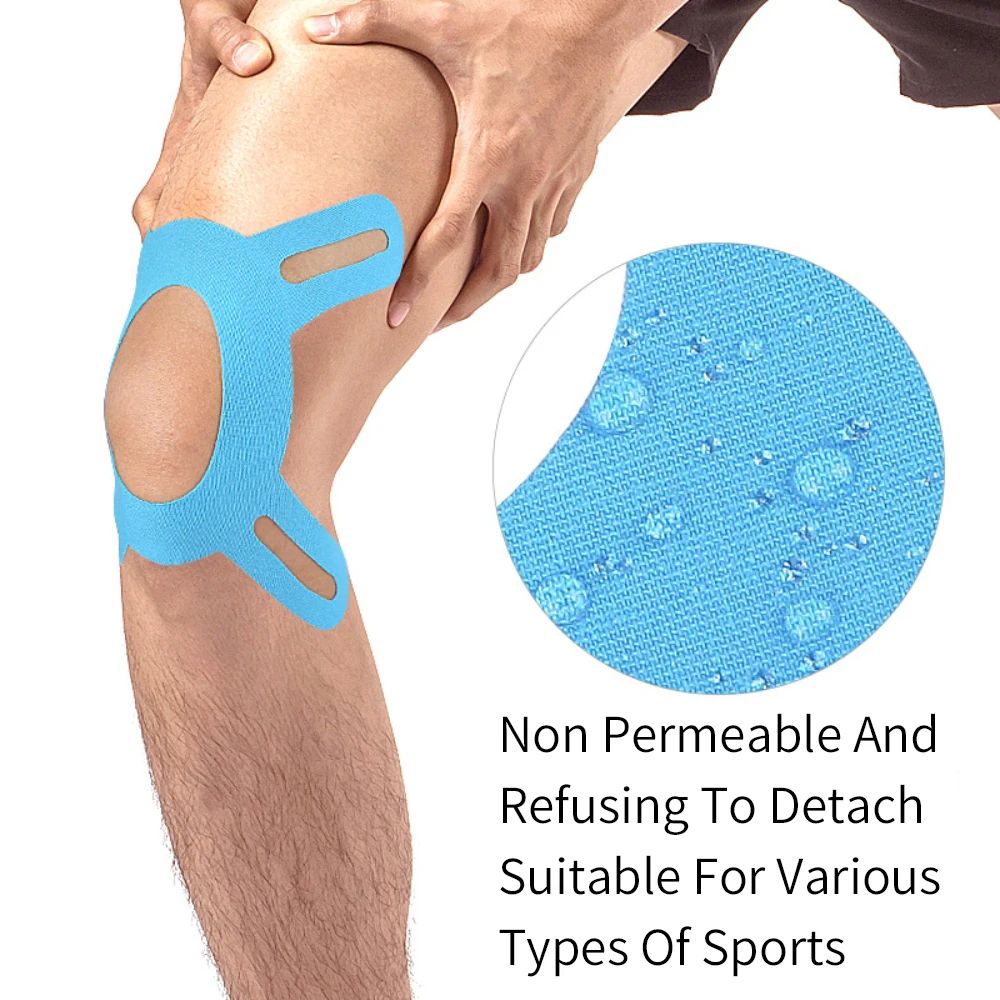 Professional Kinesiology Knee Tape PreCut YShape Muscle Support Tape For Pain Relief Sports Recov 1