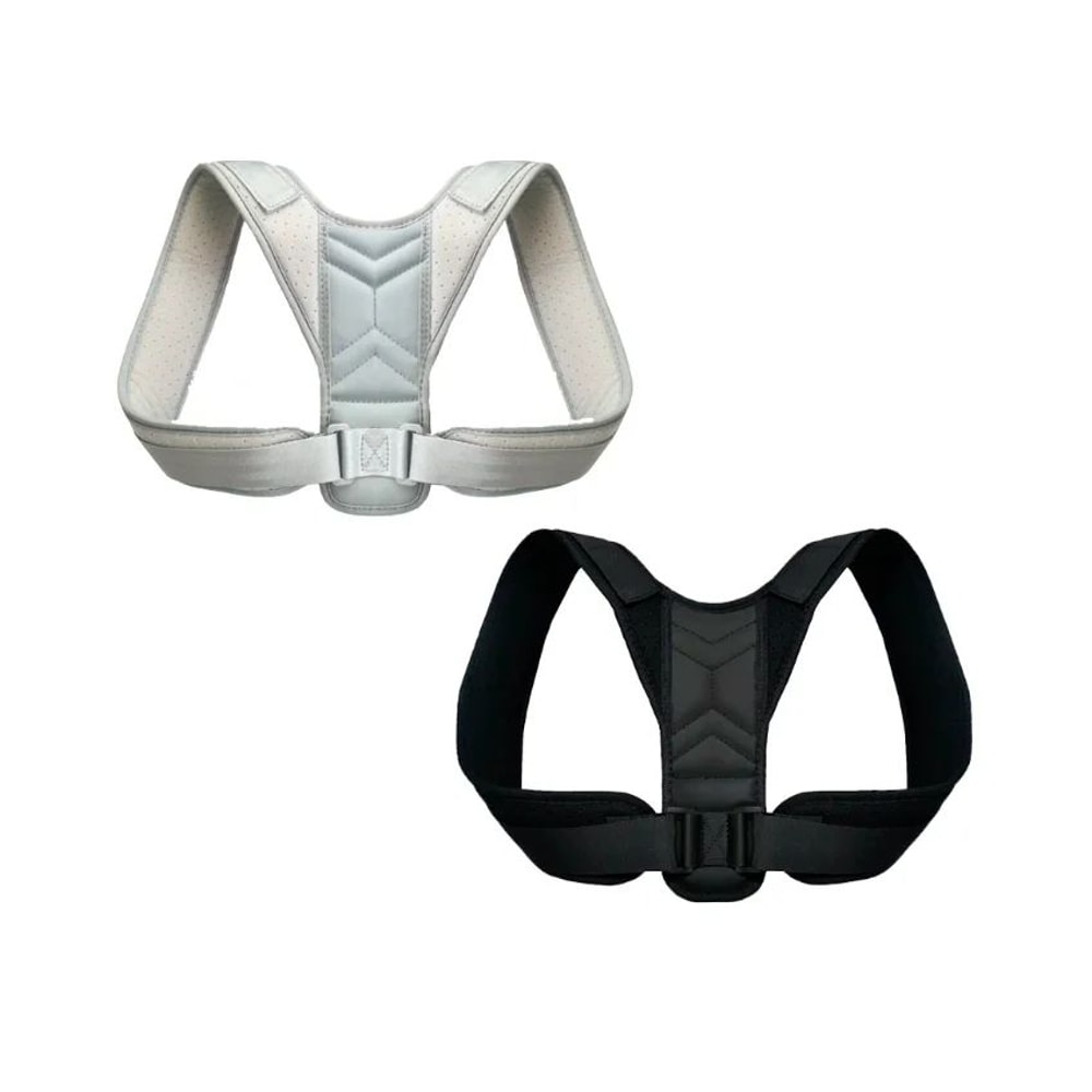 Adjustable Back Posture Corrector Brace Shoulder Support Neck Alignment Belt For Men Women 7