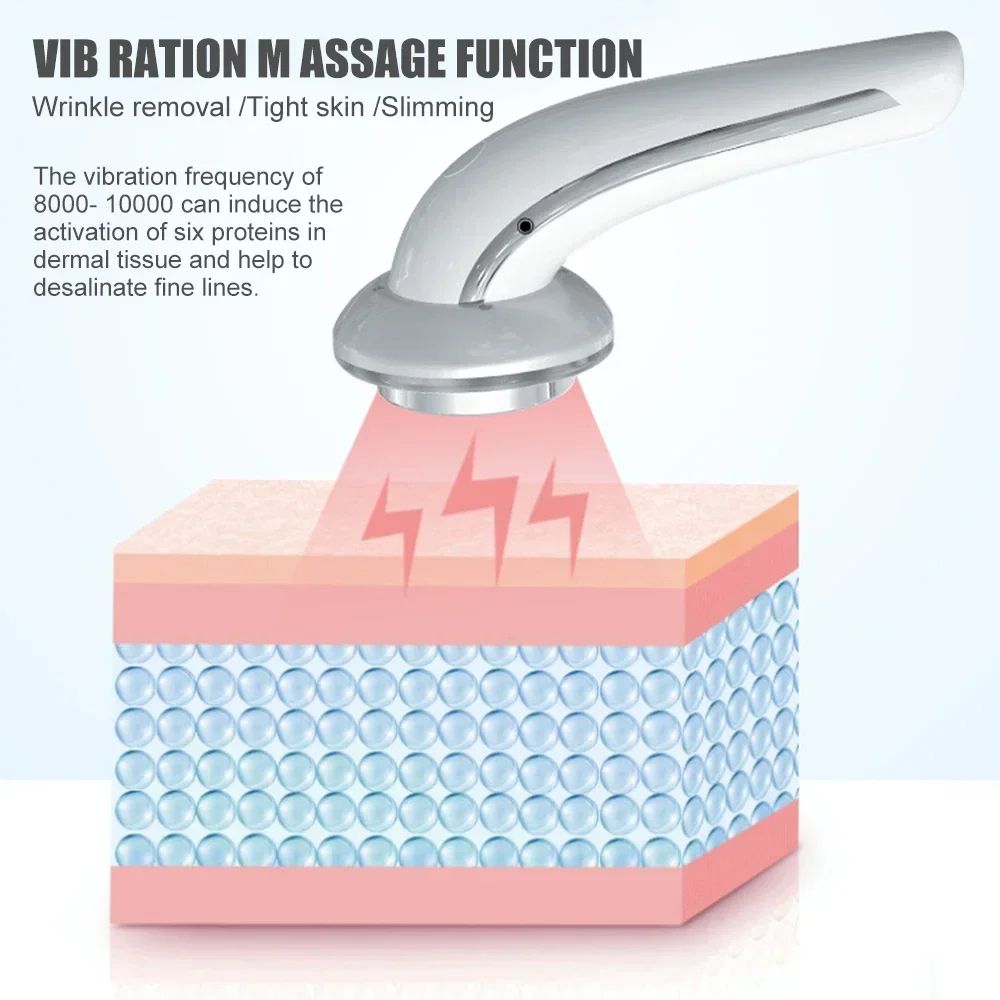 6in1 Ultrasonic Cavitation Body Massager EMS Face Lifting Skin Tightening Machine With Infrared T 2