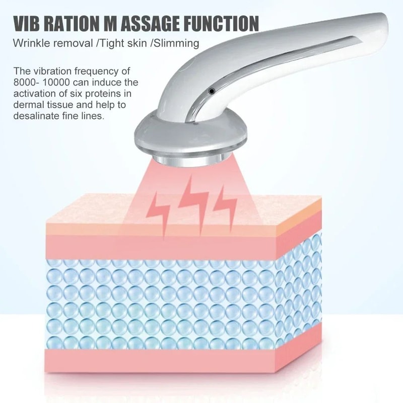 6in1 Ultrasonic Cavitation Body Massager EMS Face Lifting Skin Tightening Machine With Infrared T 2