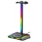 RGB Headset Stand With Wireless Charger Gaming Headphone Holder Dock With LED Lights NonSlip Base 6