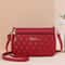PU Leather Crossbody Bag For Women Large Capacity Shoulder Handbag With Zipper Embroidery Design 8