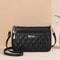 PU Leather Crossbody Bag For Women Large Capacity Shoulder Handbag With Zipper Embroidery Design 10