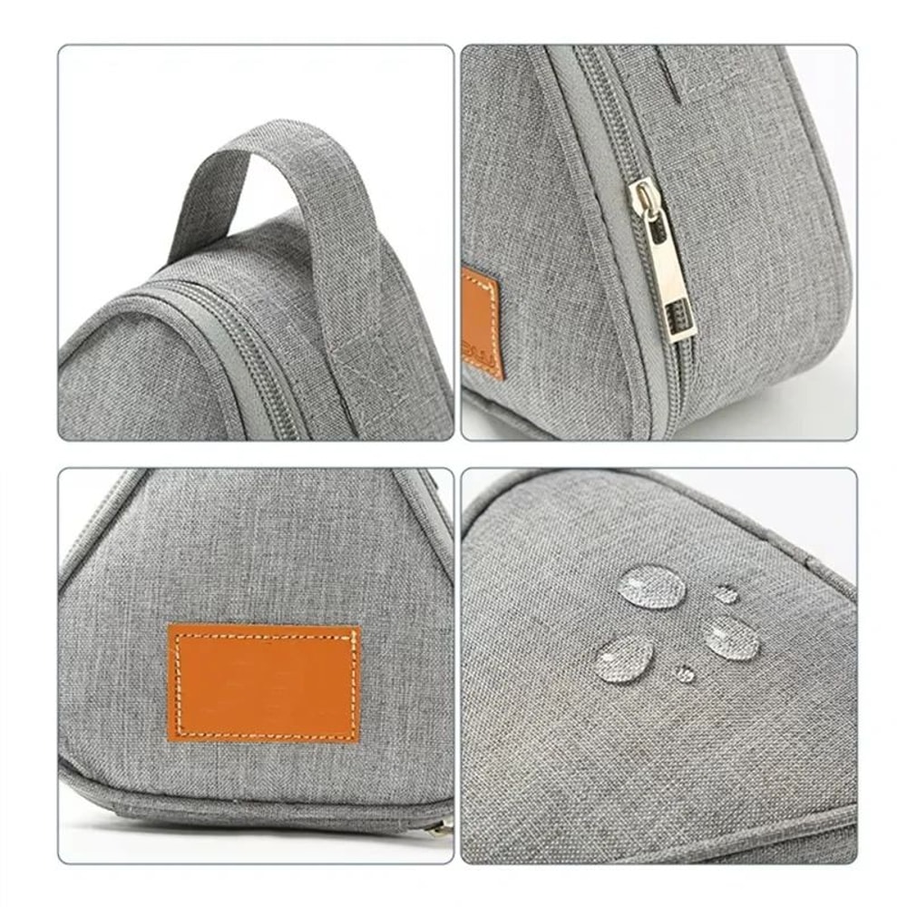 Portable Insulated Lunch Bag Oxford Cloth Thermal Food Storage Tote For Hot Cold Meals 3