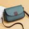 Womens PU Leather Flap Crossbody Bag Fashion Contrast Color Shoulder Messenger Handbag 6