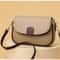 Womens PU Leather Flap Crossbody Bag Fashion Contrast Color Shoulder Messenger Handbag 8