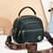 Womens Luxury PU Leather Shoulder Bag Fashion Flap Handbag With Zipper For Daily Use 6