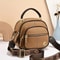 Womens Luxury PU Leather Shoulder Bag Fashion Flap Handbag With Zipper For Daily Use 7
