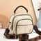 Womens Luxury PU Leather Shoulder Bag Fashion Flap Handbag With Zipper For Daily Use 9
