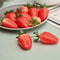 RealTouch Artificial Strawberries Set 10pcs Lifelike Fake Fruit Decor For Home Party Photography 1