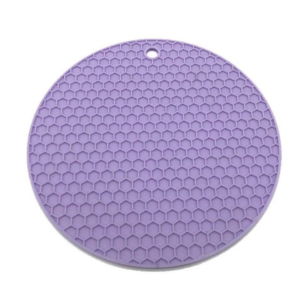 Silicone AntiScald Mat HeatResistant NonSlip Pot Holder Kitchen Counter Protector 8