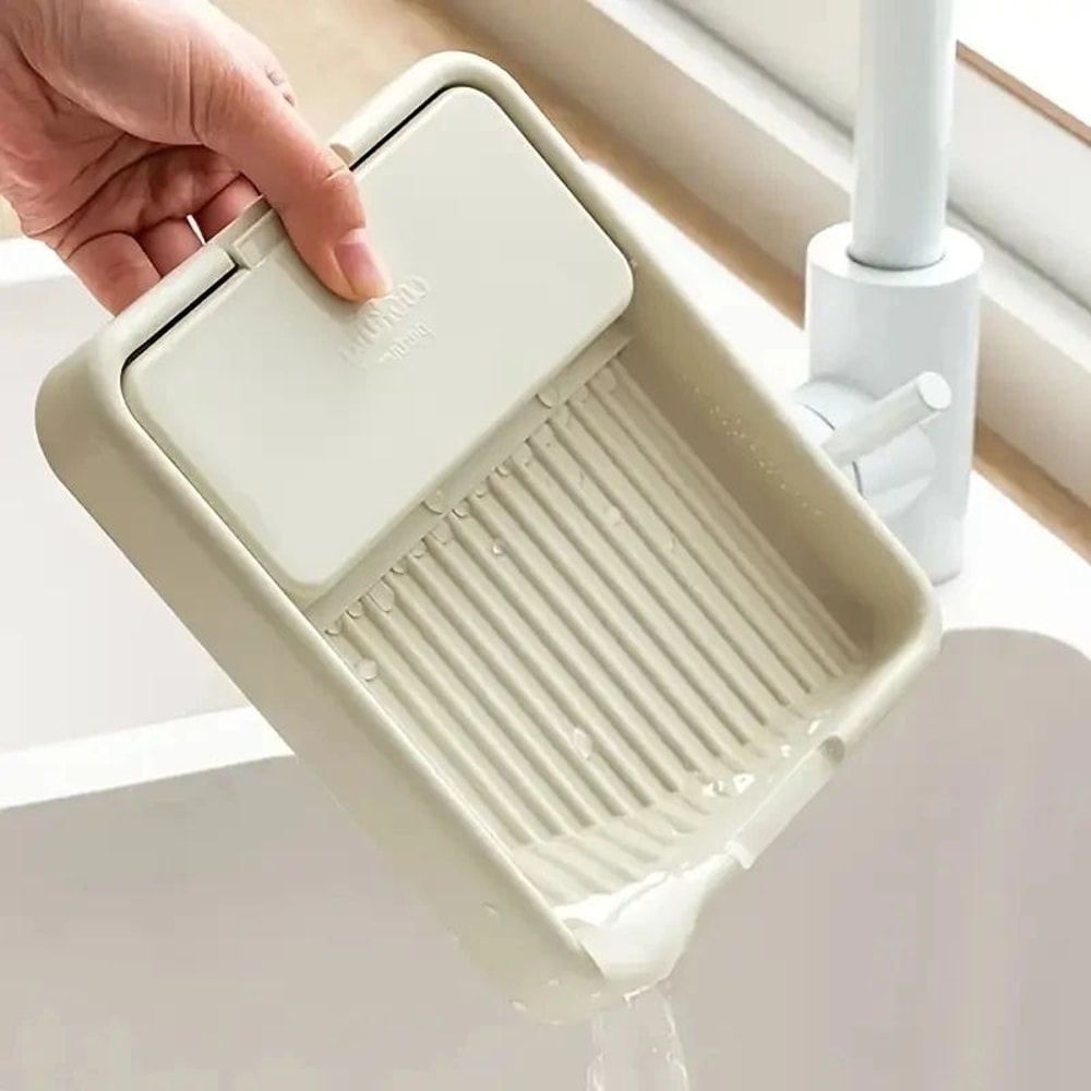Foldable Pot Lid Holder Spoon Rest HeatResistant Kitchen Utensil Rack For Stove Top Countertop 6