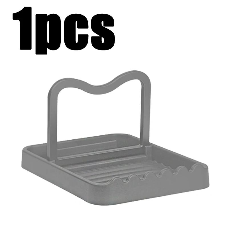 Multifunction Kitchen Pot Lid Storage Rack HeatResistant Utensil Spoon Holder With AntiSlip Base 6