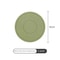 Round Silicone HeatResistant Coaster Mat Thickened Microwave Table Protection Placemat 9