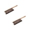 Natural Wood Coffee Cleaning Brush AntiStatic Barista Grinder Desktop Dusting Brush With Soft Bri 7