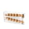 DoubleLayer Automatic Egg Roller Storage Rack Slide Type Refrigerator Egg Holder For Kitchen Count 6
