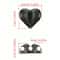 HeartShaped Cable Organizer Clips Mini USB Cord Winder Desk Tidy Holder For Home Office Car 5