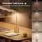 Cordless Touch LED Metal Table Lamp Rechargeable 3Color Dimmable Ambient Light For Bedside Outdoo 3