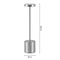 Cordless Touch LED Metal Table Lamp Rechargeable 3Color Dimmable Ambient Light For Bedside Outdoo 7