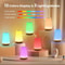 RGB Touch Table Lamp With Remote 13 Color Changing Dimmable USB Rechargeable Bedside Night Light 5