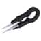 HeatResistant Ceramic Tweezers With Stainless Steel Handle Precision Pointed Tip DIY Repair Tool 4