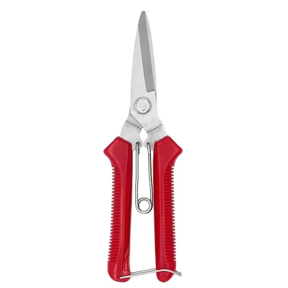Stainless Steel Straight Head Pruning Shears Ergonomic NonSlip Garden Clippers For Bonsai Plants 7