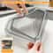Magnetic Corner Sink Strainer Basket SpaceSaving Triangular Drain Filter With Strong Suction 1