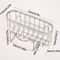 Stainless Steel Sink Sponge Holder Rack Suction Cup Adhesive Kitchen Organizer With Fast Drainage 5