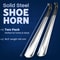 165in Long Handle Metal Shoe Horn Durable Easy SlipOn Shoe Helper For Men Women 1