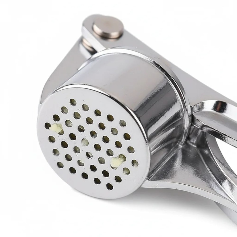 71in Stainless Steel Garlic Press Heavy Duty Ginger Crusher With Easy Squeeze Design 3