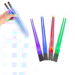 led light saber chopsticks – color changing glow chopsticks for parties & events