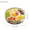 Rotating 5Compartment Snack Storage Tray With Lid Handle MultiSection Food Organizer 7
