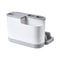 Large Capacity Kitchen Utensil Holder With Drain Tray MultiCompartment Cutlery Cutting Board Orga 7