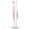 Precision Eyelash Applicator Tweezers NonSlip Stainless Steel Lash Tool For Cluster Strip Lashes 7