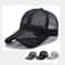 Breathable Mesh Summer Baseball Cap Openwork Sun Protection Hat For Men Women 0
