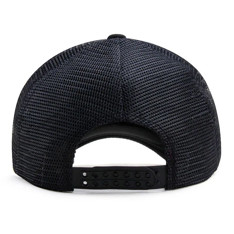 Unisex Mesh Snapback Baseball Cap Adjustable Casual Trucker Hat For Men Women 5