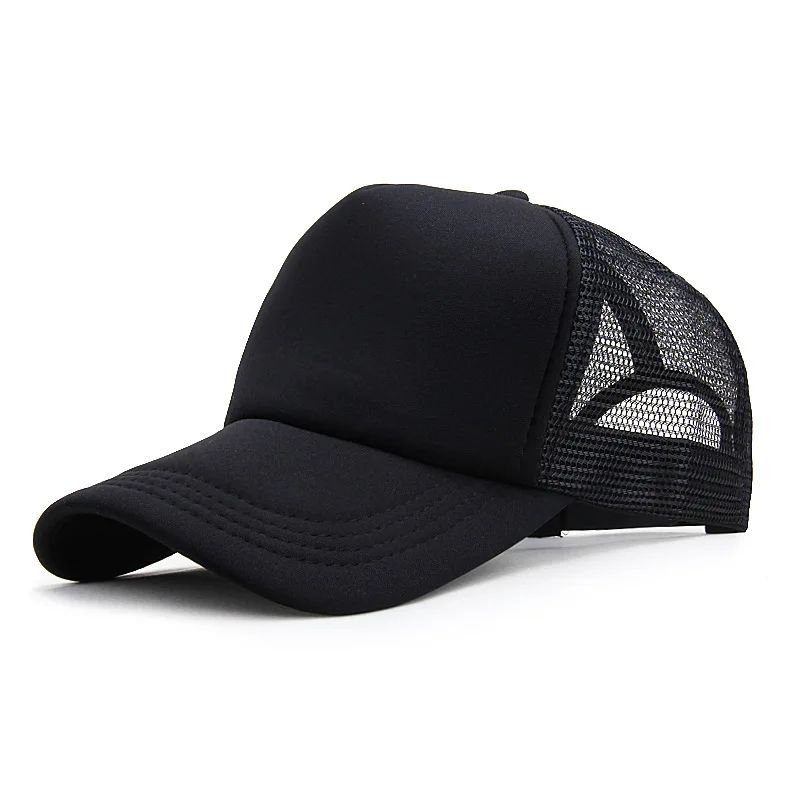 Unisex Mesh Snapback Baseball Cap Adjustable Casual Trucker Hat For Men Women 6