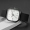 Square Dial Quartz Watch With Silicone Strap Fashion Casual Wristwatch For Women Students 3