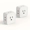 5Way Wall Outlet Extender Compact Multi Plug Splitter For Home Travel Office 7