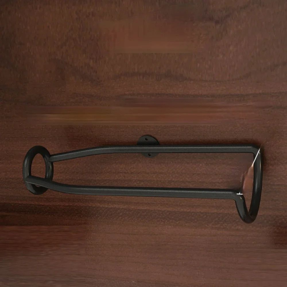 WallMounted Metal Wine Rack Iron Bar Storage Holder For Wine Beer Champagne Display 2